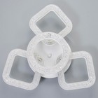 Люстра с ПДУ "Нонна" LED 68Вт 3000-6000Вт белый 39х39х12,5см BayerLux 9643801