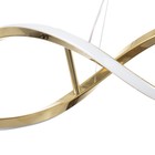 Люстра с ПДУ "Диодора" LED 100Вт 3000-6000Вт золото 98х140х40-140см BayerLux - фото 23173747