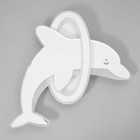 Люстра с ПДУ «Дельфин» LED 140 Вт 3000-6000К диммер белый 60×60×9 см BayerLux - Фото 7