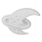 Люстра с ПДУ «Месяц» LED 145 Вт 3000-6000К диммер белый 50×50×8 см BayerLux - Фото 1