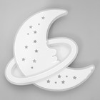 Люстра с ПДУ «Месяц» LED 145 Вт 3000-6000К диммер белый 50×50×8 см BayerLux - Фото 7