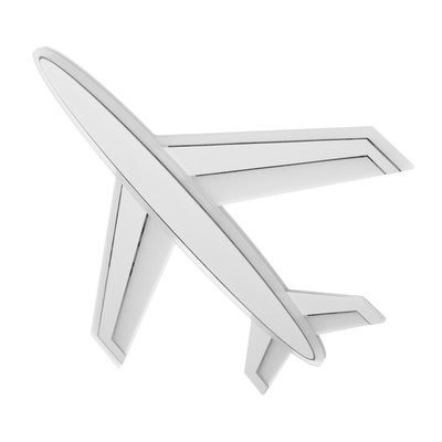 Люстра с ПДУ «Самолет» LED 110 Вт 3000-6000К диммер белый 63×58×5.5 см BayerLux