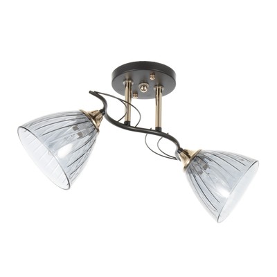 Люстра «Сальма» 2хЕ27 40 Вт черный 48×18×24 см BayerLux