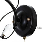 Бра «Рони» Е27 40 Вт черный 28×11.5×20 см - фото 4476203