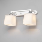 Бра "Илиада" 2х14 40Вт белый 31х15,5х15см - фото 23173838