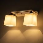 Бра "Илиада" 2х14 40Вт белый 31х15,5х15см - фото 23173839