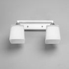 Бра "Илиада" 2х14 40Вт белый 31х15,5х15см - фото 23173840