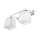 Бра "Илиада" 2х14 40Вт белый 31х15,5х15см - фото 23173841