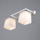 Бра "Илиада" 2х14 40Вт белый 31х15,5х15см - фото 23173842