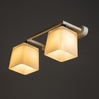 Бра "Илиада" 2х14 40Вт белый 31х15,5х15см - фото 23173843