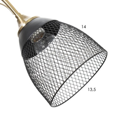 Люстра «Рикардо» 5хЕ27 40 Вт черный 71×71×38-65 см BayerLux