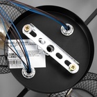 Светильник потолочный BayerLux «Эстэт», люстра 6хЕ27, 40 Вт, чёрный, 58х36х23,5 см 9643987