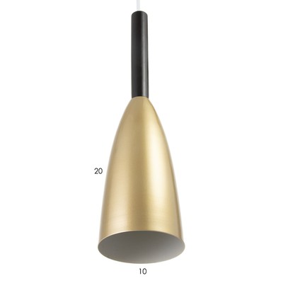 Бра «Капля» Е27 40 Вт золото 10×10×35-135 см