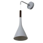 Бра «Троник» Е27 40 Вт серый 10×10×35-135 см - Фото 1