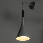 Бра «Троник» Е27 40 Вт серый 10×10×35-135 см - Фото 3