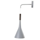 Бра «Троник» Е27 40 Вт серый 10×10×35-135 см - Фото 4