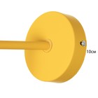 Бра "Троник" Е27 40Вт желтый 10х10х35-135см - фото 23136020