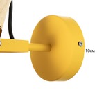 Бра "Лола" Е27 40Вт желтый 25х16х25см - фото 23097687