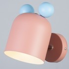 Бра "Тедди" Е27 40Вт розовый голубой 23х14х20см - фото 23136109