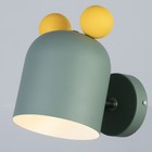 Бра "Тедди" Е27 40Вт желтый зеленый 23х14х20см - фото 23136118