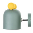 Бра "Тедди" Е27 40Вт желтый зеленый 23х14х20см - фото 23136120