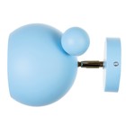 Бра «Барни», Е27, 40 Вт, голубой, 20×20×20 см - Фото 4