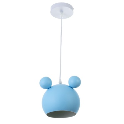 Светильник BayerLux «Барни» Е27 40 Вт голубой 20×20×20-120 см