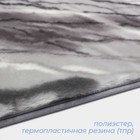 Коврик SAVANNA «Мечта», 50×80 см, высота ворса 2 см, цвет серый - фото 8637993