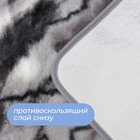 Коврик SAVANNA «Мечта», 40×60 см, высота ворса 2 см, цвет серый - фото 7829638