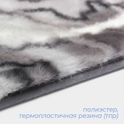 Коврик SAVANNA «Мечта», 40×60 см, высота ворса 2 см, цвет серый - фото 7829639