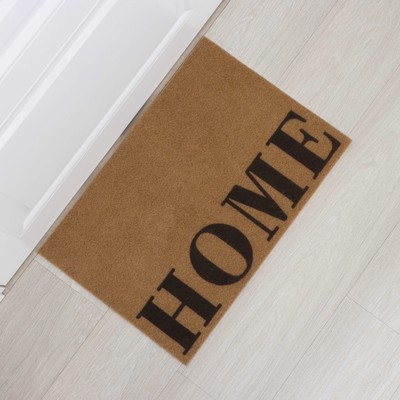 Коврик придверный Доляна Home, без окантовки, 40×60 см, бежевый