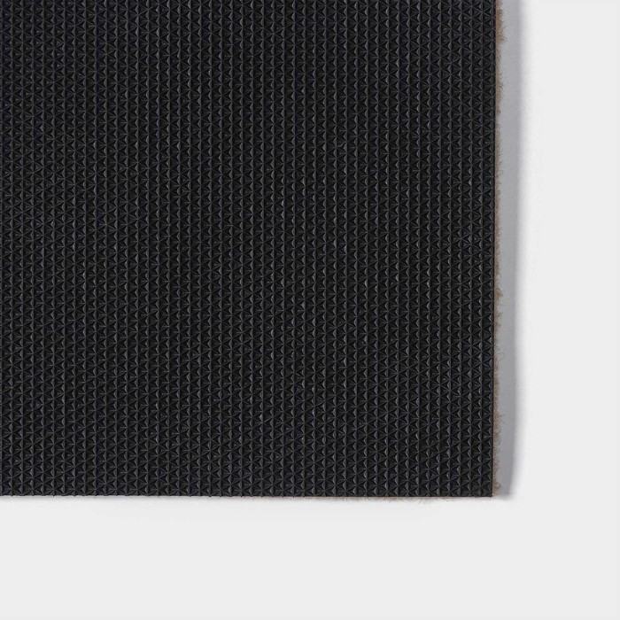 Коврик придверный Доляна «Камни», без окантовки, 40×60 см, цвет синий