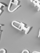 Крючок для штор, гвоздик с замком, 2.7×1.5×1.2 см, белый - Фото 2