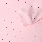 Лонгслив, цвет розовый/горошек, рост 68 см - Фото 3