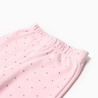 Штанишки детские, цвет розовый/горошек, рост 80 см - фото 24580951