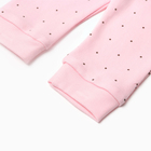 Штанишки детские, цвет розовый/горошек, рост 80 см - фото 24580952