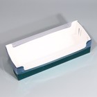 Кондитерская упаковка, коробка для кекса с PVC крышкой, «Звёздочки», 30 х 8 х 11 см - Фото 2