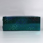 Кондитерская упаковка, коробка для кекса с PVC крышкой, «Звёздочки», 30 х 8 х 11 см - Фото 4