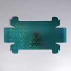 Кондитерская упаковка, коробка для кекса с PVC крышкой, «Звёздочки», 30 х 8 х 11 см - Фото 5