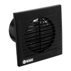 Вентилятор вытяжной «КосмоВент» В100, d=100 мм, 10 Вт, 40 дБ, 105 м³/ч, без выключ, черный - Фото 2