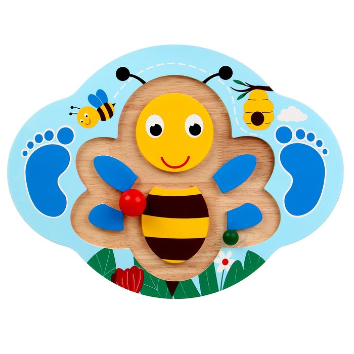 Балансирующая доска «Пчёлка» 28 × 37 × 5 см