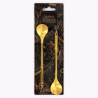 Ложки парные с подвесом «Самой прекрасной», 2 шт., 3×15 см - Фото 3