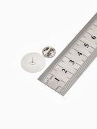 Основа для броши/значка (набор 5 шт.), площадка 2 см, цвет серебро (комплект 2 шт) - фото 62117076