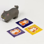 Игрушка-антистресс «Котик» с наклейками, с песком - фото 7830175