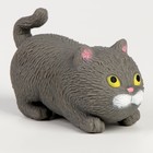 Мялка антистресс тянучка «Котик» с наклейками, с песком - фото 4111285