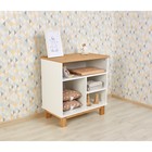 Комод Polini kids Simple 3400, белый-натуральный - Фото 8