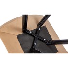 Стул обеденный Polini Home Berlin SM, цвет бежевый-чёрный - Фото 5