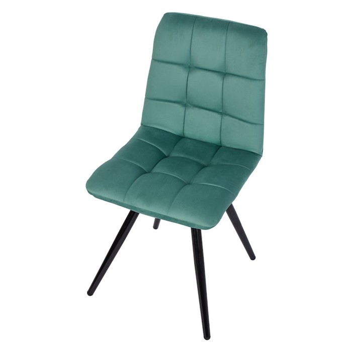 Стул обеденный Polini Home Berlin SM, цвет мятный-чёрный - Фото 1