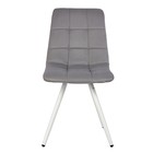 Стул обеденный Polini Home Berlin SM, цвет светло-серый-белый - Фото 2