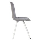 Стул обеденный Polini Home Berlin SM, цвет светло-серый-белый - Фото 3